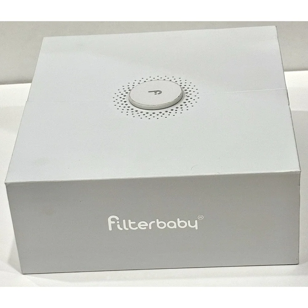 Filterbaby Pink Faucet Water Filter System Open Box w/ 8 Replacement Filters